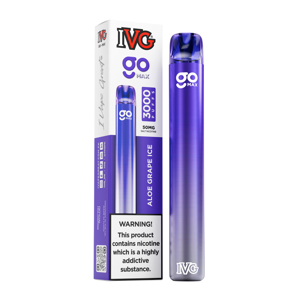 IVG Go Max Disposable Vape – 3000 Puffs (50mg)