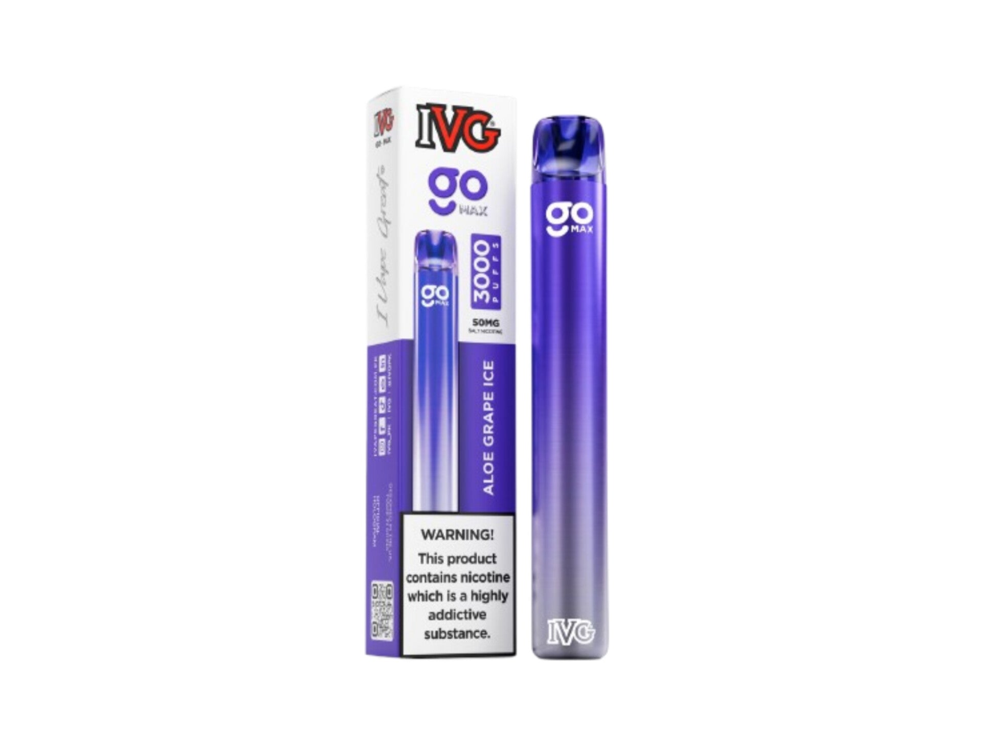 IVG Go Max Disposable Vape – 3000 Puffs (50mg)