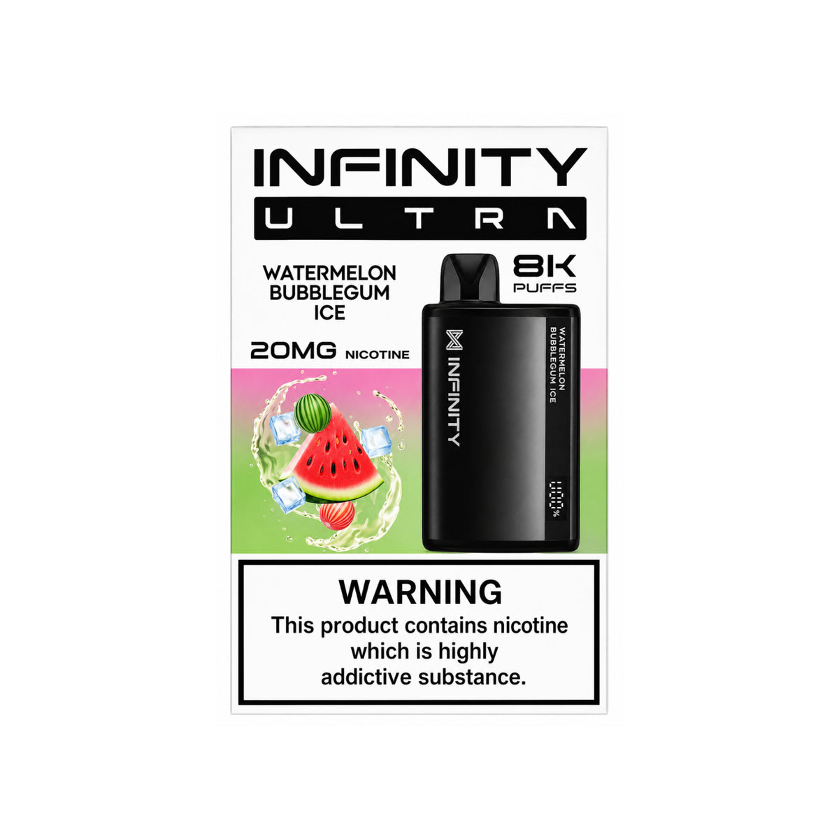 Infinity Ultra Disposable vape 8000 Puffs