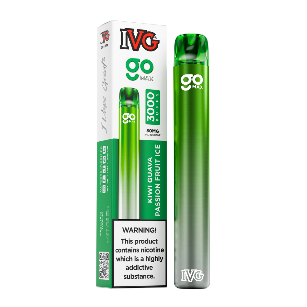IVG Go Max Disposable Vape – 3000 Puffs (50mg)
