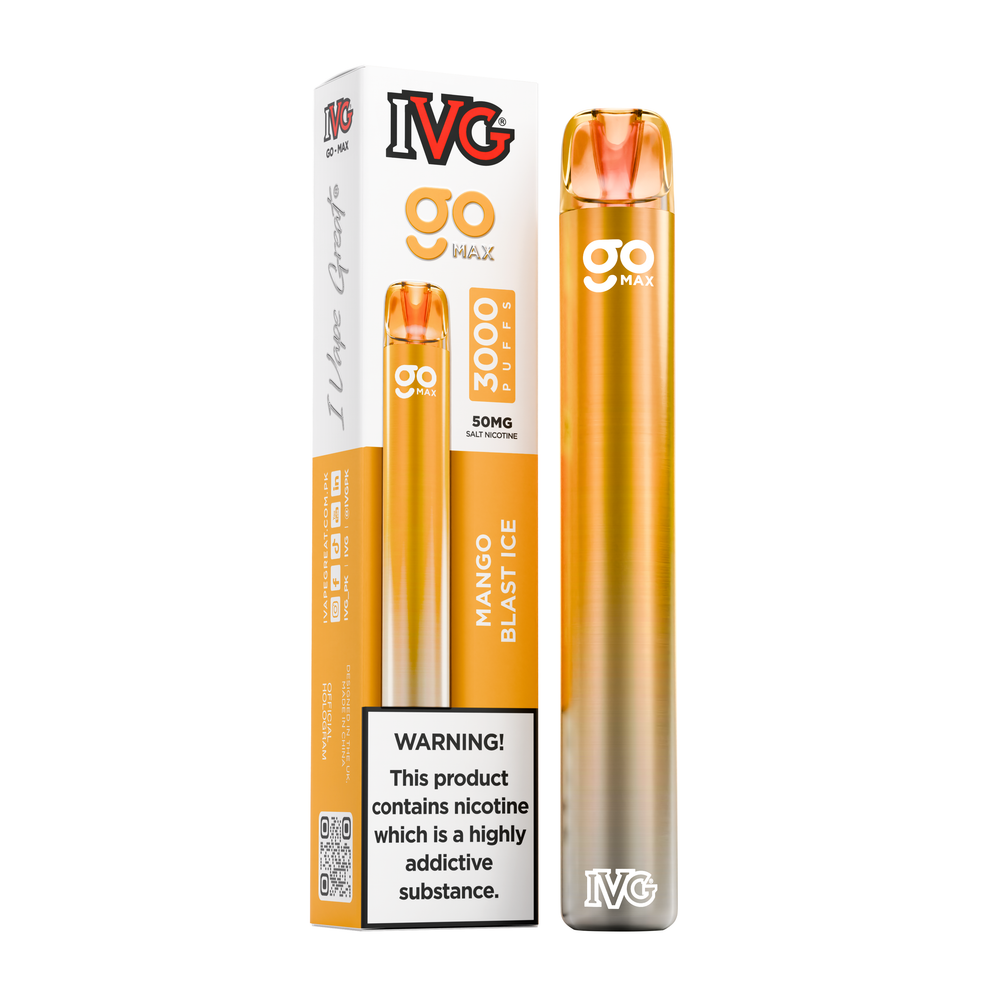 IVG Go Max Disposable Vape – 3000 Puffs (50mg)