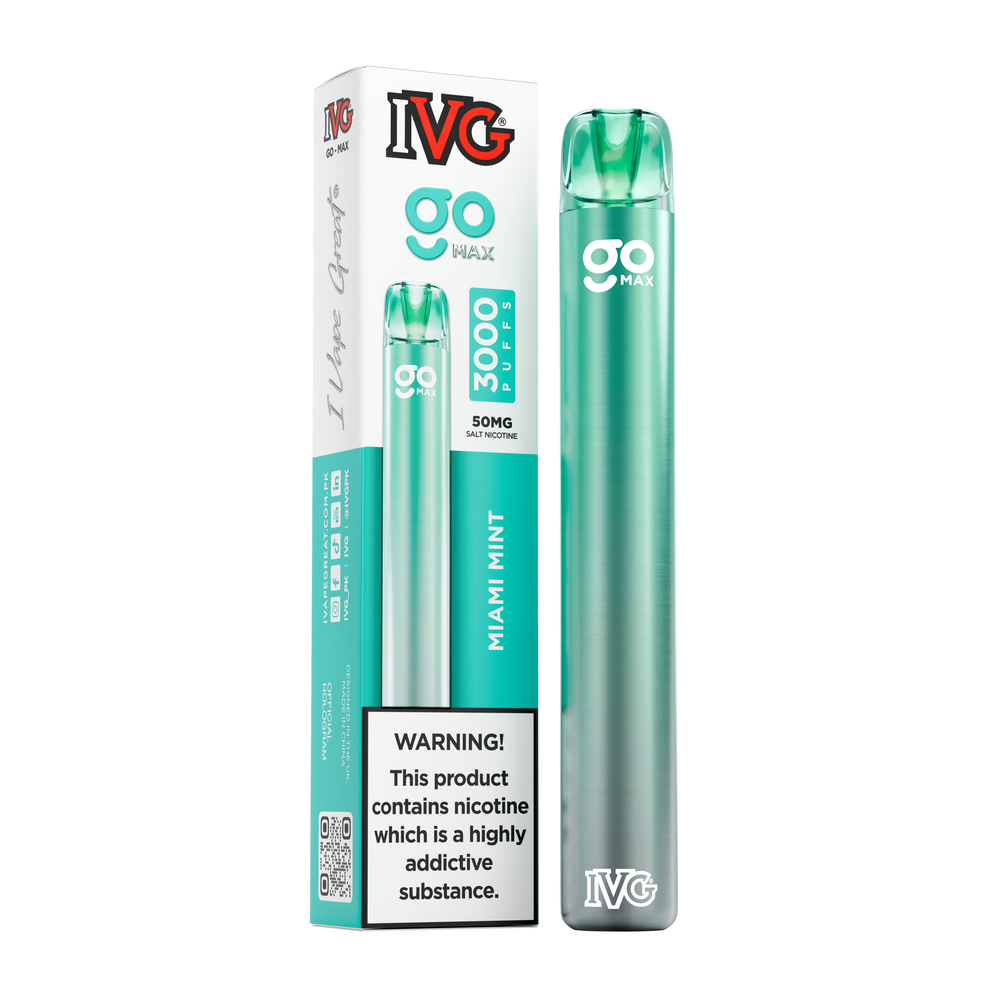 IVG Go Max Disposable Vape – 3000 Puffs (50mg)