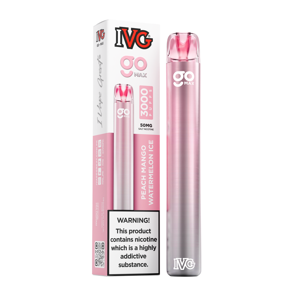 IVG Go Max Disposable Vape – 3000 Puffs (50mg)