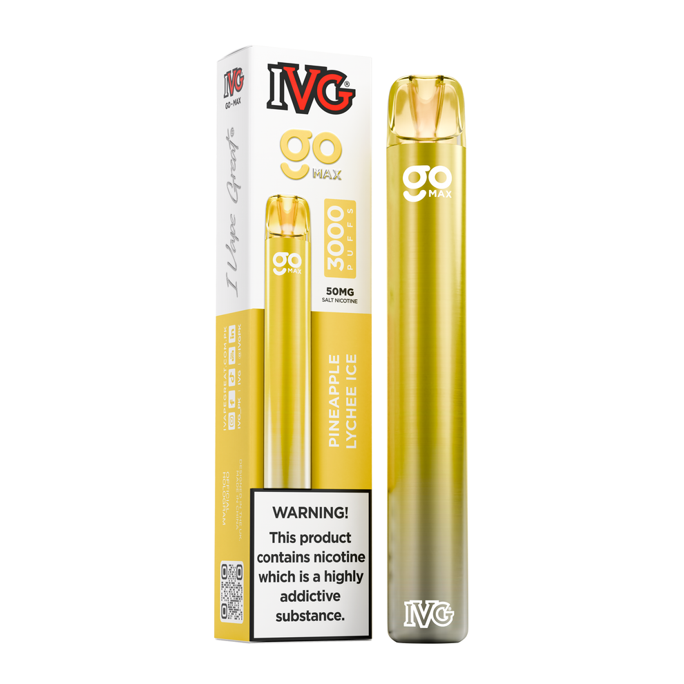 IVG Go Max Disposable Vape – 3000 Puffs (50mg)