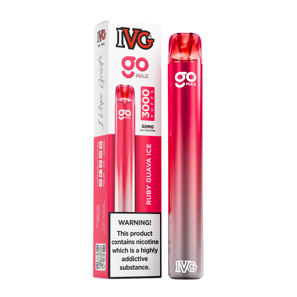 IVG Go Max Disposable Vape – 3000 Puffs (50mg)