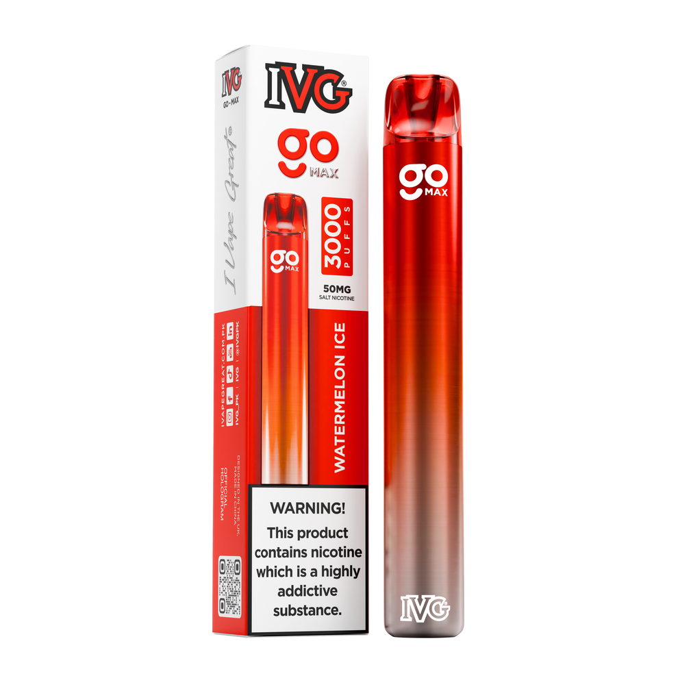 IVG Go Max Disposable Vape – 3000 Puffs (50mg)